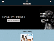 Tablet Screenshot of pcmobilevet.com